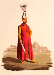 Officier des janissaires, d